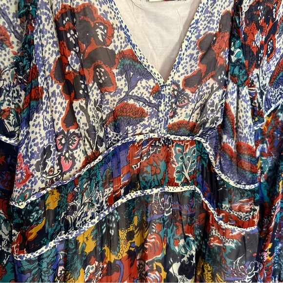 Anthropologie Maeve Annabella Floral Maxi Dress - Picture 9 of 11